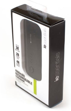 4,000mha Power Bank - Black