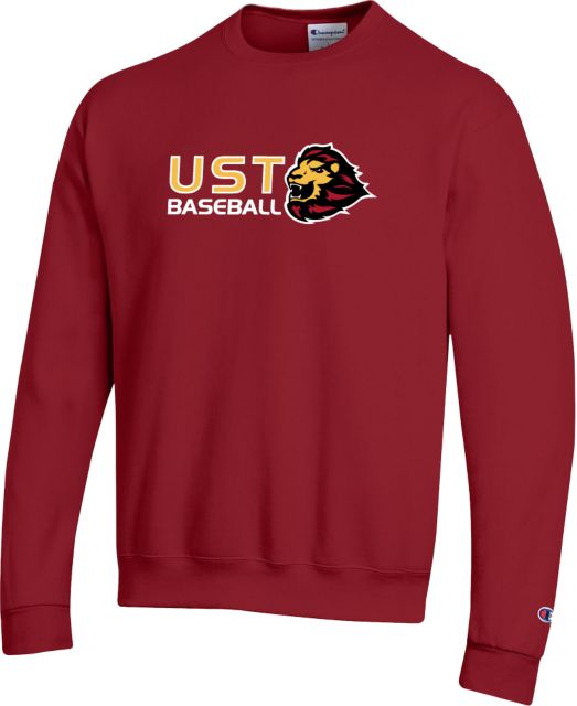 St. Thomas Champion Fleece Crew UST Baseball - ONLINE ONLY