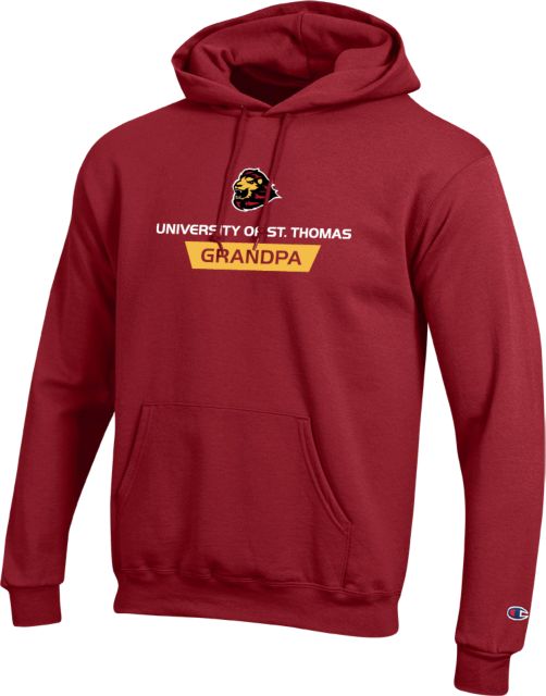 St. Thomas Champion Fleece Hoodie UST Grandpa - ONLINE ONLY