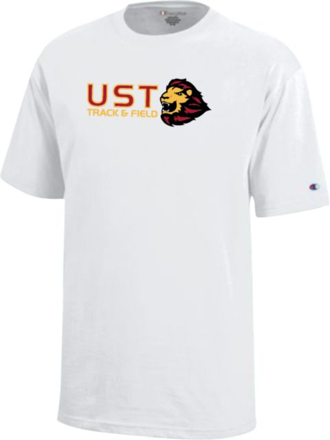 St. Thomas Youth Champion Short Sleeve Tee UST Track and Field - ONLINE ONLY