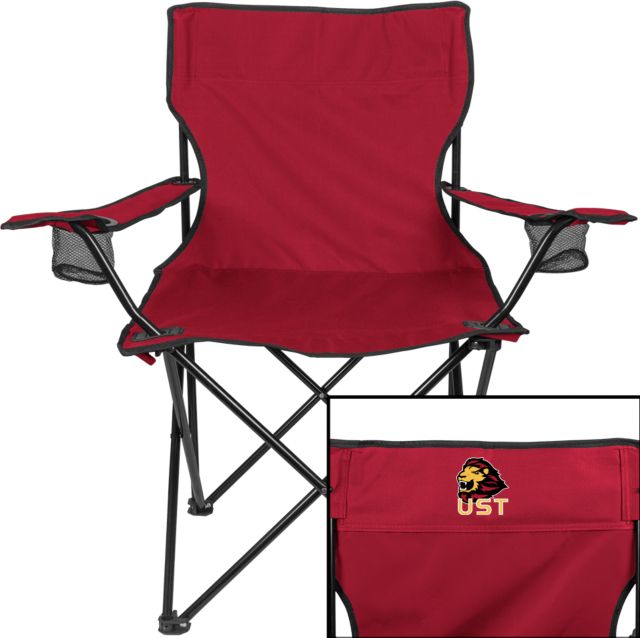 St. Thomas Deluxe Captains Chair UST Wordmark - ONLINE ONLY