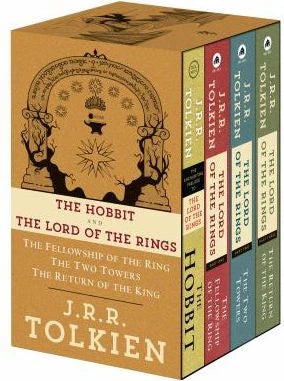 J. R. R. Tolkien 4-Book Boxed Set: the Hobbit & the Lord of the Rings (Movie Tie-In)