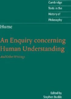 Enquiry Concerning Human Understanding
