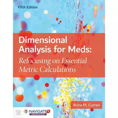 Dimensional Analysis for Meds : .