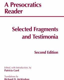 Presocratics Reader
