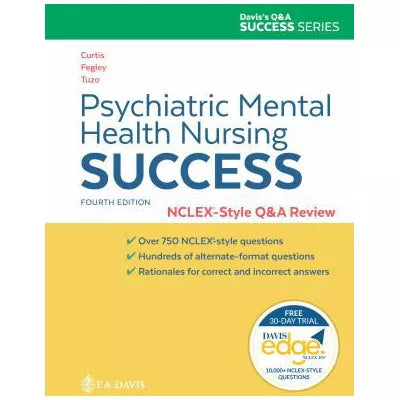Psychiatric Mental Health Nursing Success : NCLEX-Style Q&A Review