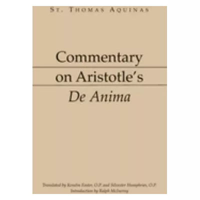 Commentary on Aristotle's de Anima