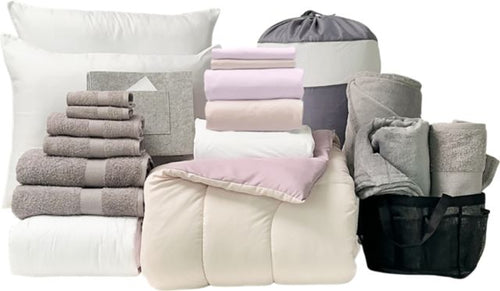 Deluxe 23pc Twin XL Bundle in Lavender Blush - SHIPS 8/1 FOR IN-STORE PICKUP ON FALL MOVE-IN WEEKEND.